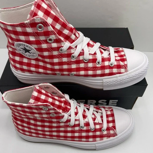 Converse WMNS Checkered High-Top
CTAS EVA LIFT HI
VINTAGE WHITE/RED Sneakers - Picture 2 of 16